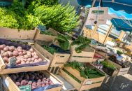 étal légumes Le BERGERAT