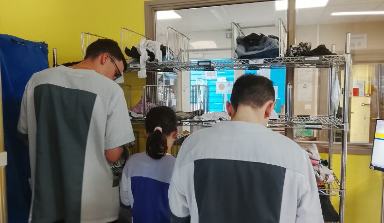 DASP - Immersion au tri en blanchisserie