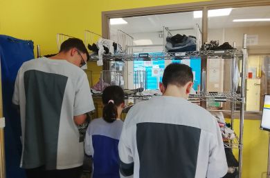 DASP - Immersion au tri en blanchisserie