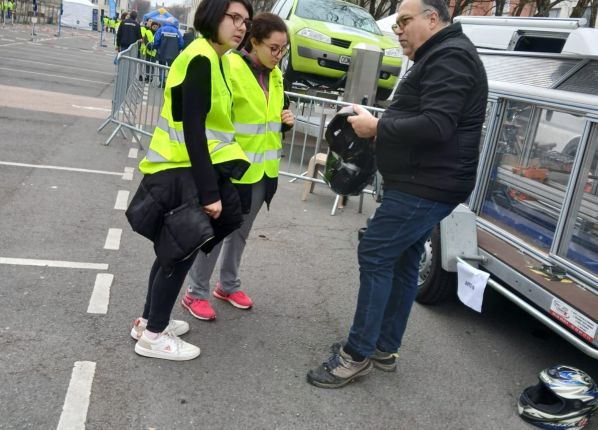 village prévention routière à Bourges avec les PEP18