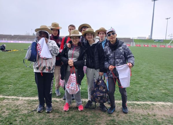 Tournoi de football au stade Jacques Rimbault à Bourges lors de  la journée Hondi Cap Foot 2025 avec les jeunes des PEP18