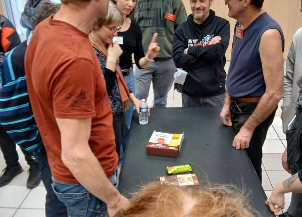 Un groupe de participants atelier nutrition