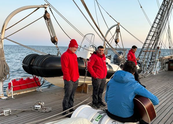 Musique sur le ponton