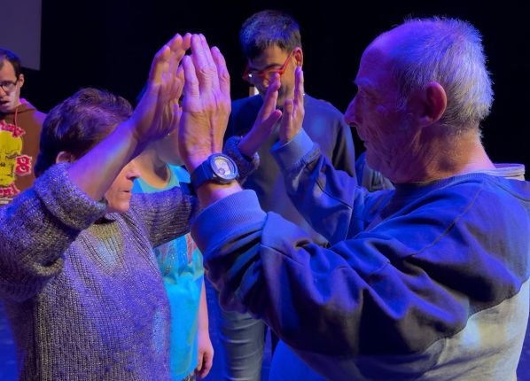 sortie organisée par les PEP18 au Festival de danse inclusive à Aix Les bains