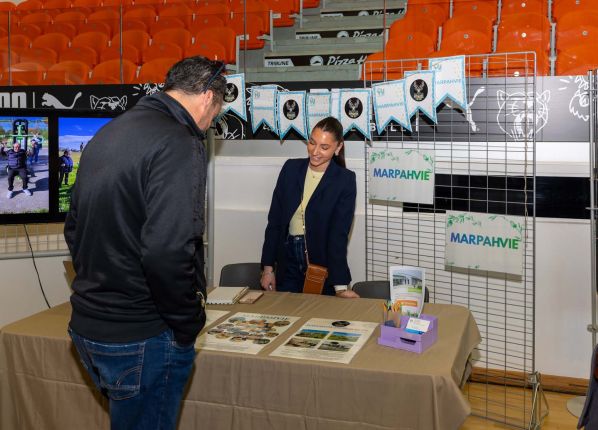 Forum salariés : stand MARPAHVIE sur le village