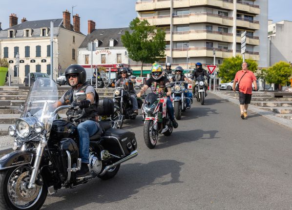 La nuit du handicap 2025 - Arrivée des motards