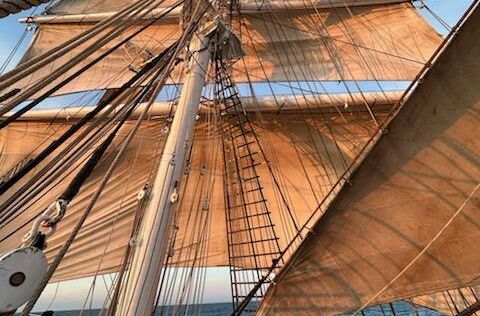 Le trois mats Belem