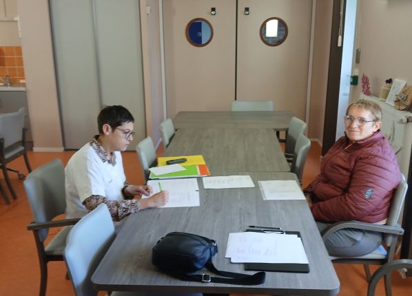 en entretien de recrutement