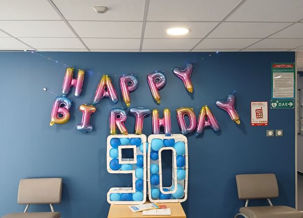 90ans banderole du dame st amand