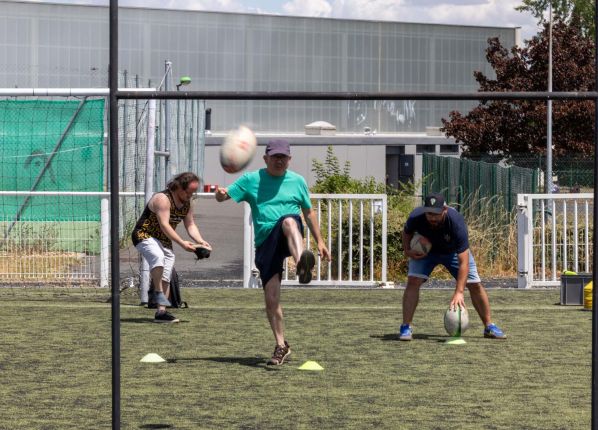 Défi sport : atelier rugby
