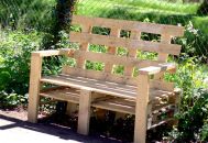 mobilier fabriqué en palette