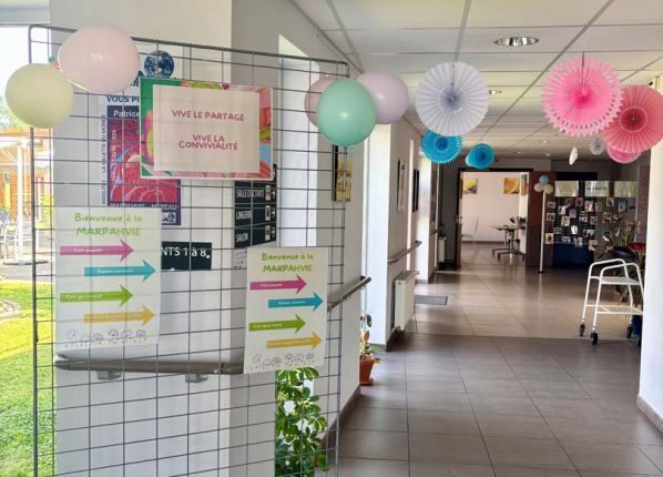 Entrée de la fête