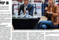 Marie-Amélie Le Fur intervient au micro du forum