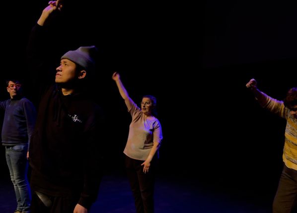 photo du spectacle de danse lors du Festival de danse inclusive à Aix Les bains