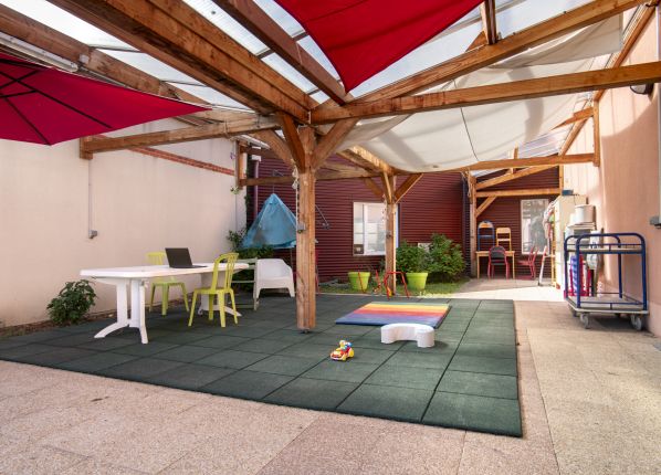 Photo EEAP Vierzon Terrasse couverte