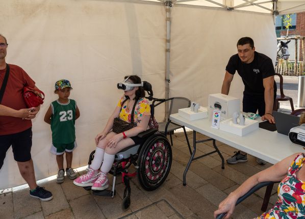 La nuit du handicap 2025 - stand visuel