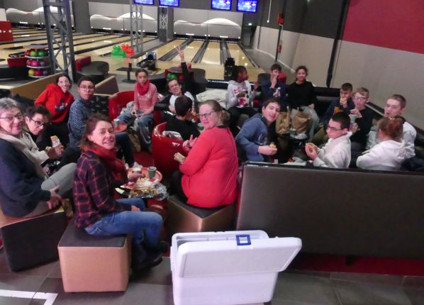 Instant déjeuner de la fête