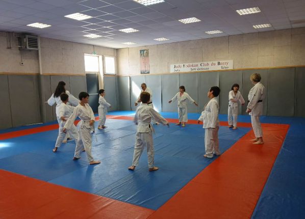 entraînement judo tous ensemble