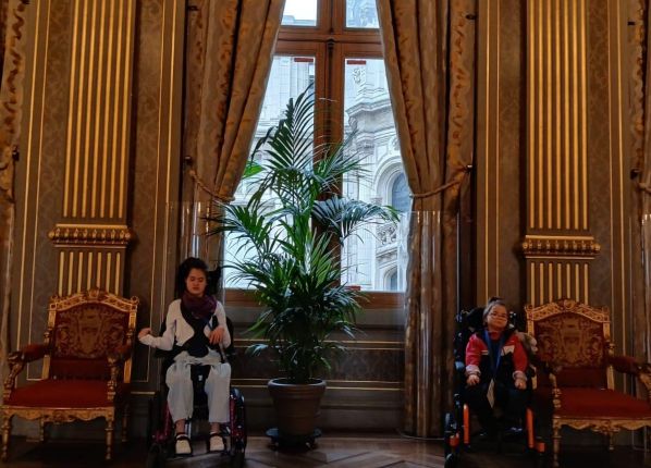 Dans l'hôtel de ville de Paris